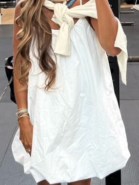 Amazon White Bubble Dress
